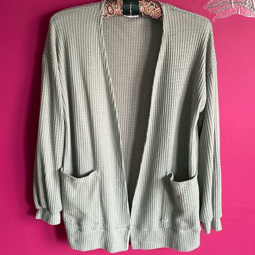 LongSleeve FrontPockets Cardigan